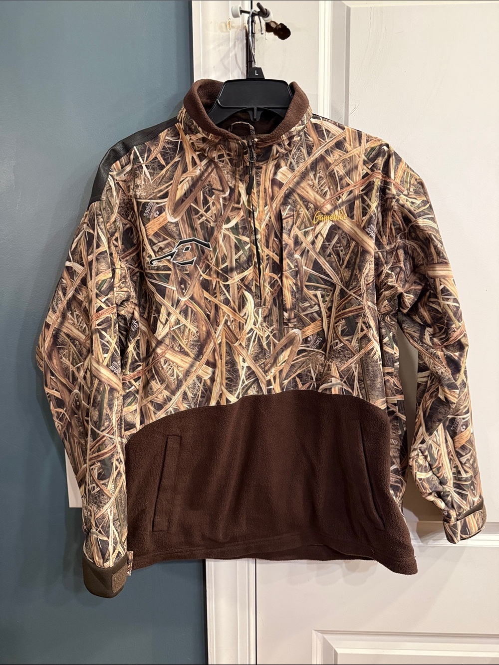 Gamehide Camo Fleece Combo 1/4 Zip Pullover